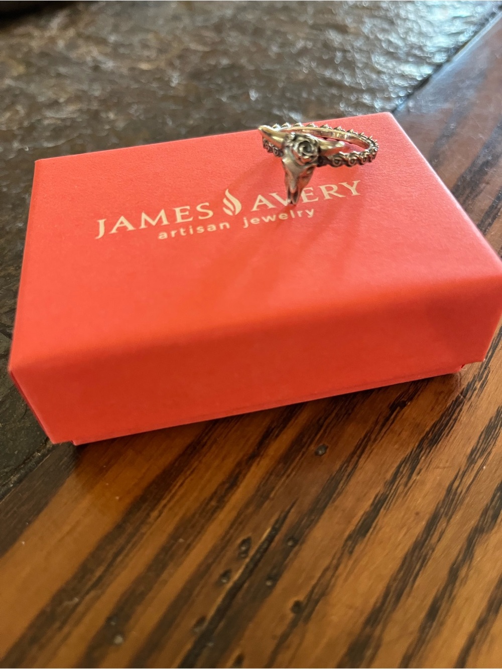 Steer James Avery ring